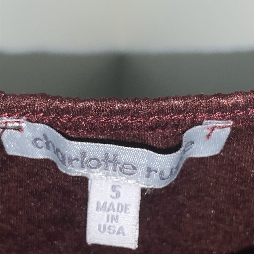 Charlotte Russe Peplum Top - Picture 7 of 8